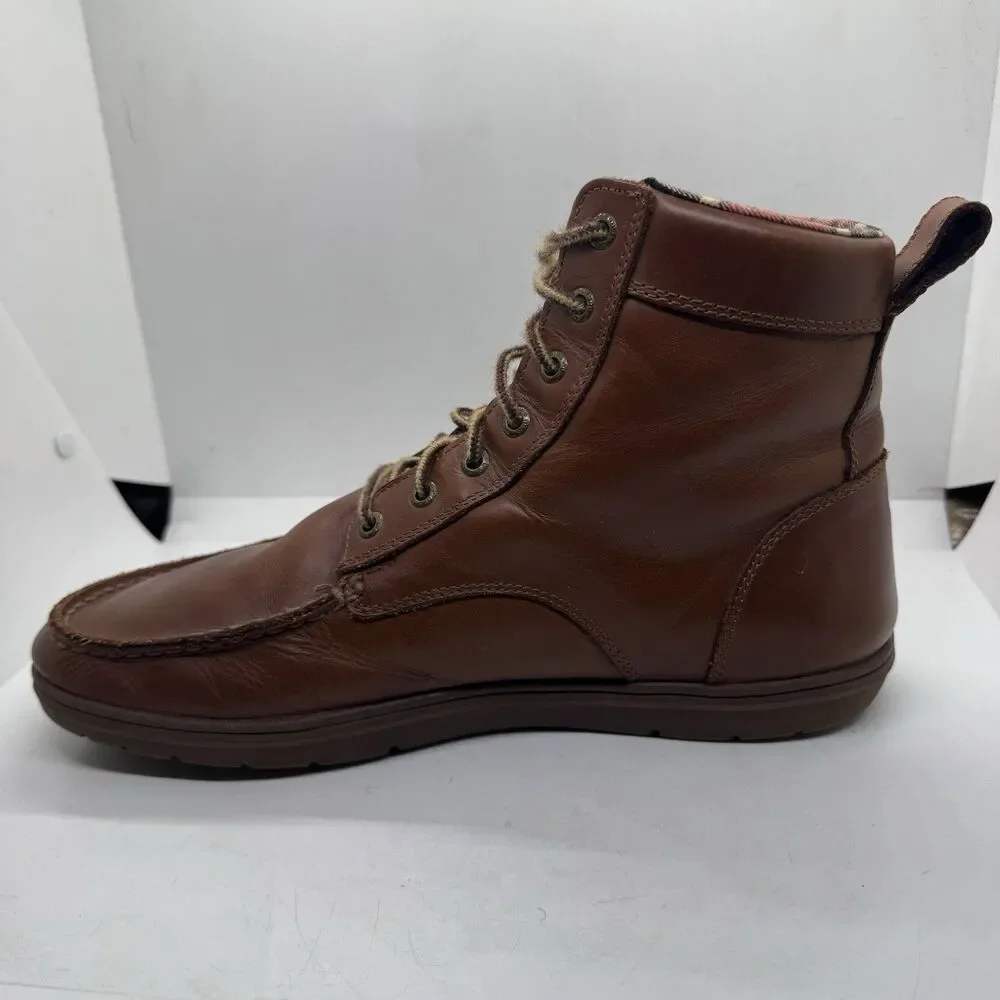 LEMS Boulder Boot Mens 12 Shoes Russet Brown Ultra Lightweight Outdoor Hiking